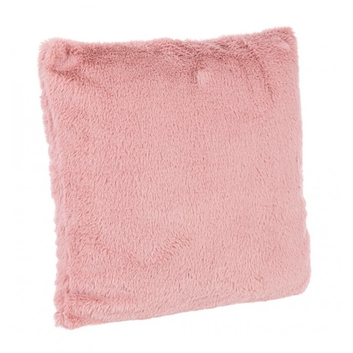 Set 2 perne decorative poliester roz Kathlyn 45x45 cm