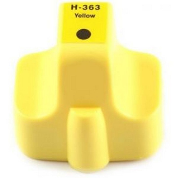 Cartus cerneala (inkjet) TIN compatibil cu HP C8773EE / HP 363 Yellow - 931 pagini (11.4 ml - capacitate mare)