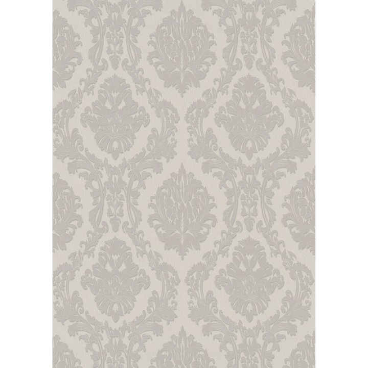 Klasszikus barokk modell tapéta extra mosható, könnyen felhelyezhető és kezelhető szürke bézs 10288-37 0,53mx 10m