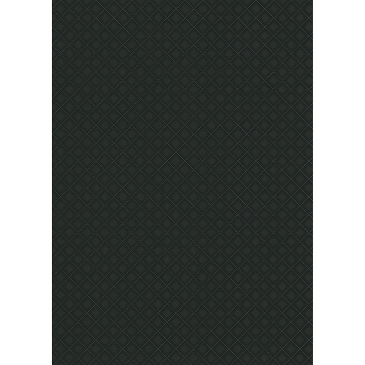 Модерен модел на тапети с ромбови текстури, изключително миещ се черен 10289-15 0,53mx 10m