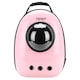 Rucsac Transport Animale Teno®, greutate Max 7kg, hublou transparent, buzunar lateral, accesorii incluse, pentru talie mica, roz
