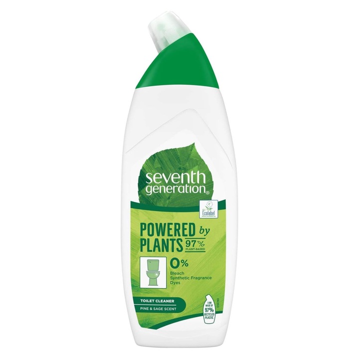 Solutie de Curatare pentru Toaleta Ecologica, Pe Baza de Plante, Seventh Generation Pine & Sage, 500 ml