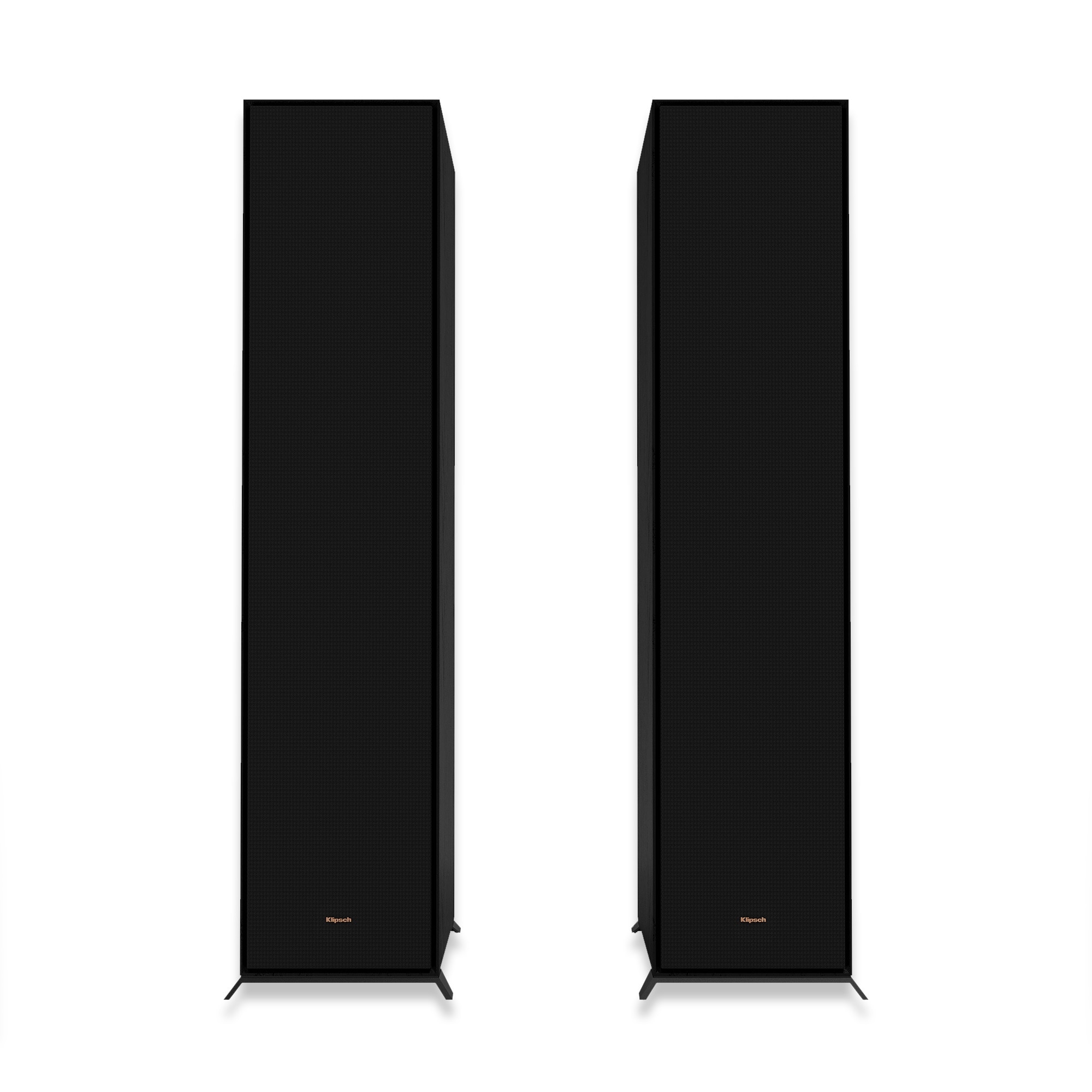 Set 2 boxe de podea Klipsch R-800F, Negru
