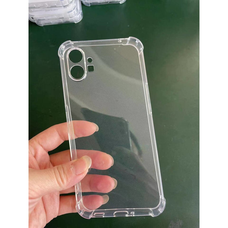 Husa telefon compatibila cu Nothing Phone 1, Protectie Colturi, Ultra Protect, Anti-Shock Protection Hard, Technology Air Cushion, Crystal Clear