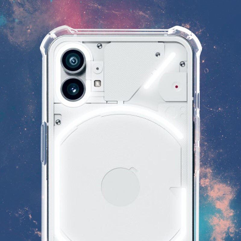 Husa telefon compatibila cu Nothing Phone 1, Protectie Colturi, Ultra Protect, Anti-Shock Protection Hard, Technology Air Cushion, Crystal Clear