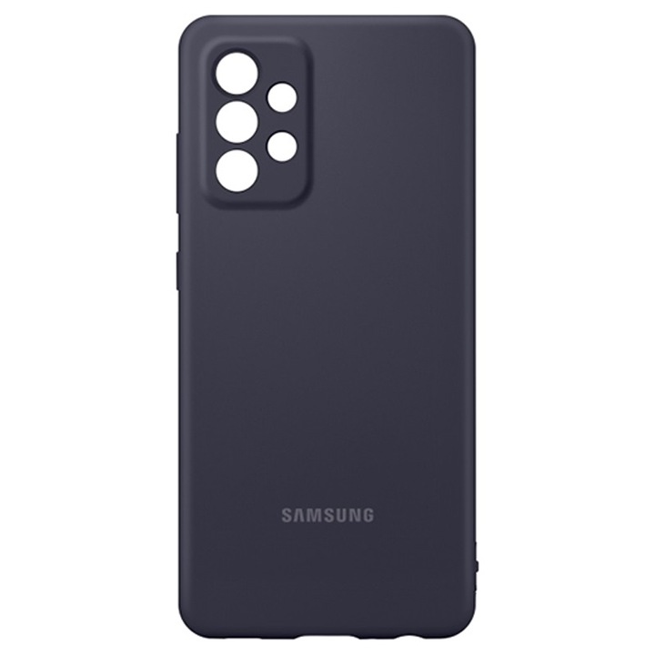 Кейс за Samsung Galaxy A52 5G силиконов черен капак