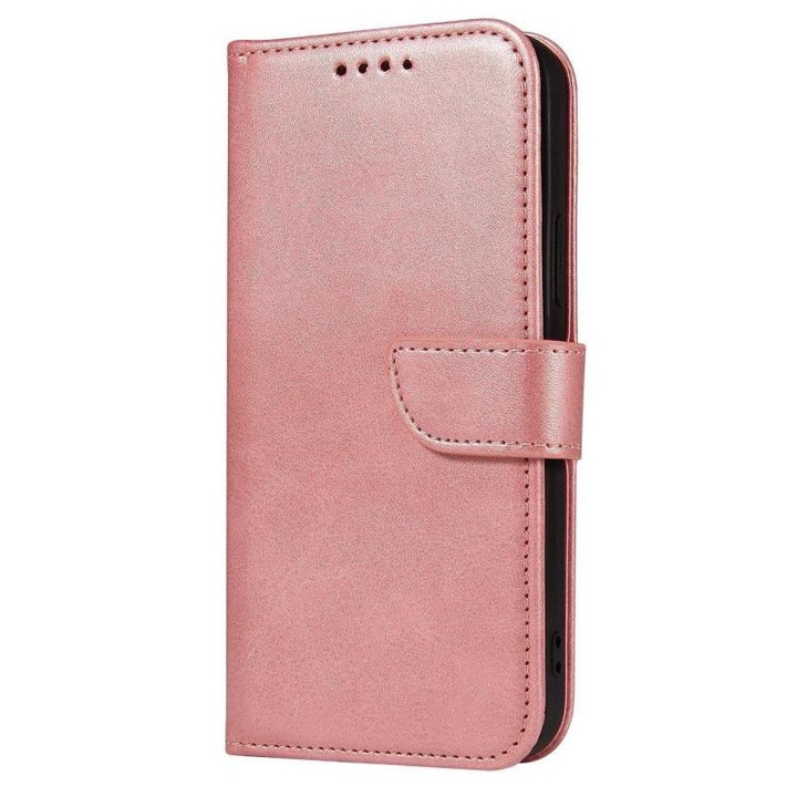 Калъф Magnet Wallet Stand, съвместим с Xiaomi Redmi Note 12 Pro / Poco X5 Pro 5G Pink