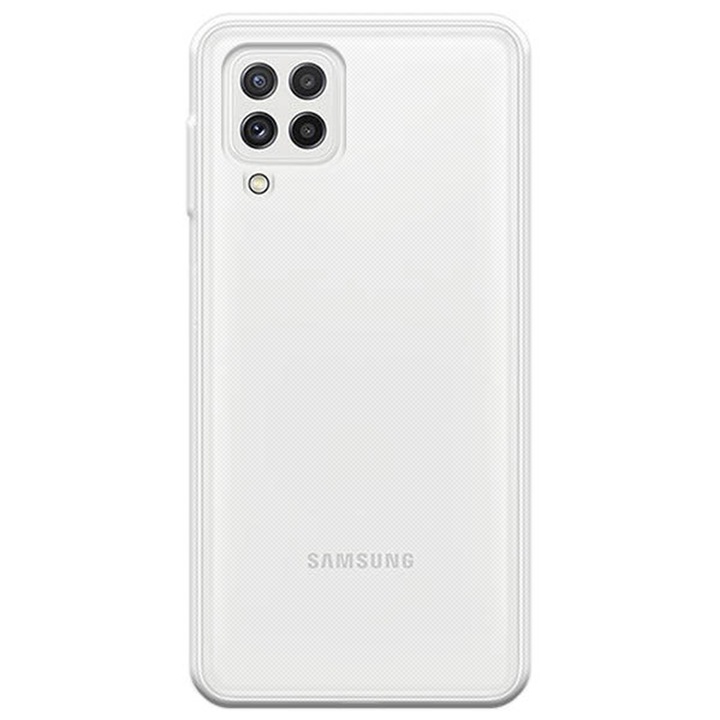 Samsung Galaxy A22 4G / M22 4G-vel kompatibilis átlátszó tok, Vékony, Csúszásgátló, Minimalista kialakítás, 1 mm