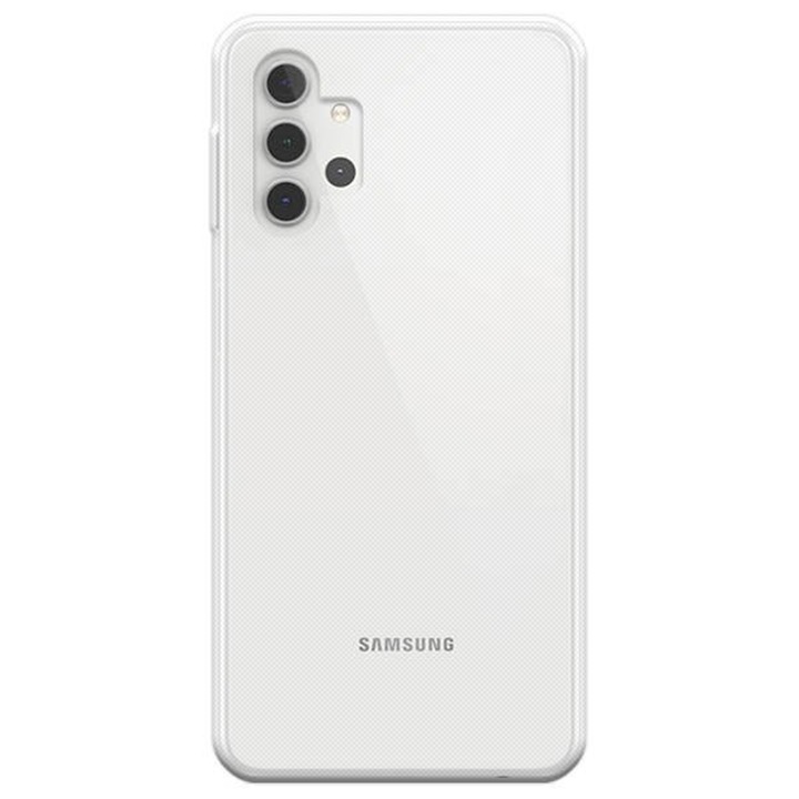 Прозрачен калъф, съвместим със Samsung Galaxy A32 4G, Slim fit, Anti-slip, Минималистичен дизайн, 1 mm