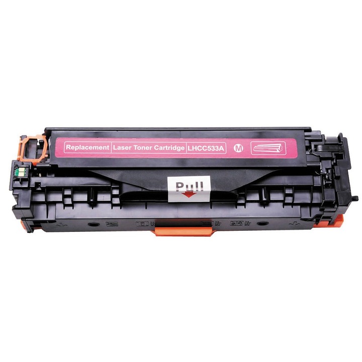Cartus toner, TIN, model compatibil cu HP CC533A / HP 304A Magenta, 2800 pagini
