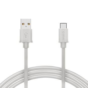 Cablu de date/incarcare Devia, Type C-USB, White Cablu de date/incarcare Devia, Type C-USB, White