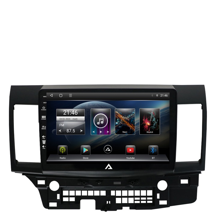 Navigatie Autodrop Mitsubishi Lancer (2007-2016), Android, E-Octacore / 2GB RAM + 32GB ROM, 10.1 Inch