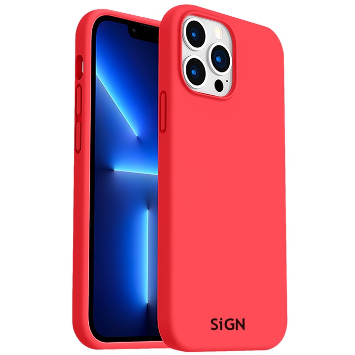 Калъф за Apple iPhone 14 Pro Max, SiGN, Liquid Silicone, Rosie SN-SIL14PMVattenmelon