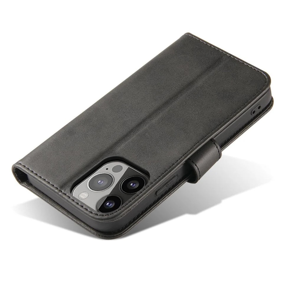 Husa Magnet Wallet Stand compatibila cu Vivo Y02s / Y16 Black