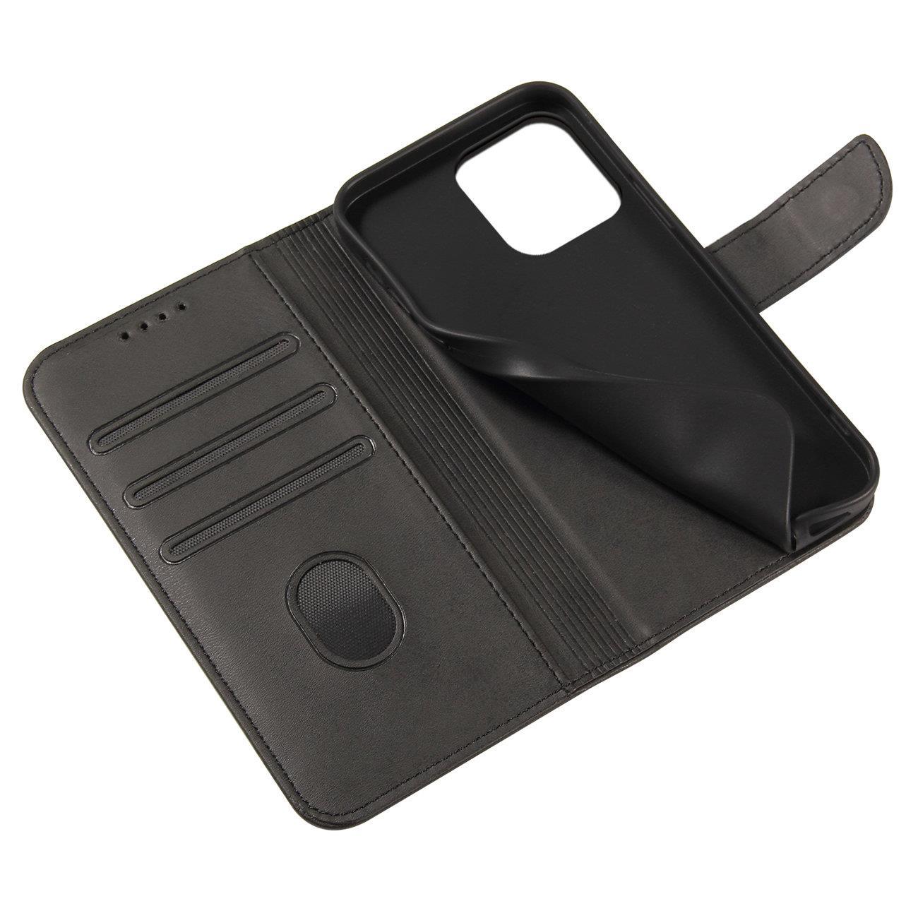 Husa Magnet Wallet Stand compatibila cu Huawei Nova 11 SE Black