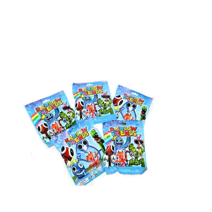 Kit 5 plicuri surpriza figurina cu personajul Roblox - Rainbow Friends