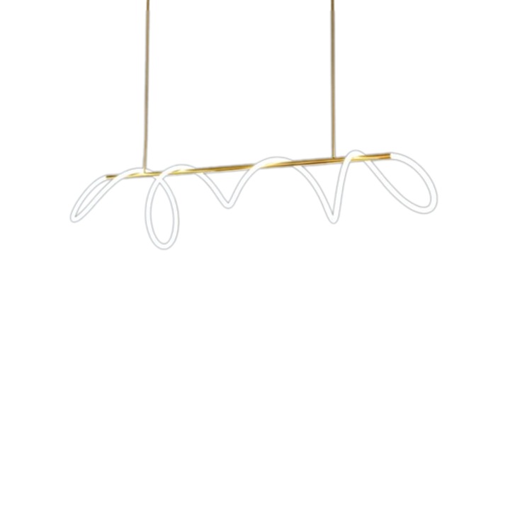 Candelabru echipat cu LED, 24W, lumina neutra (4000K), corp aluminiu, dispersor acril, 30x3x110cm, Otto