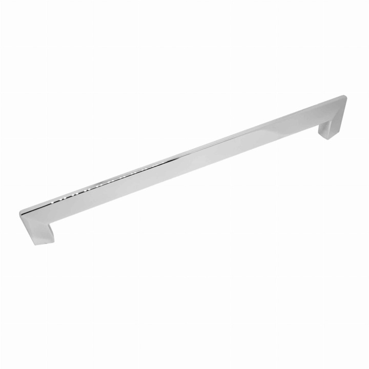 Maner de mobilier HOUSE C-2954, crom lucios, 128mm