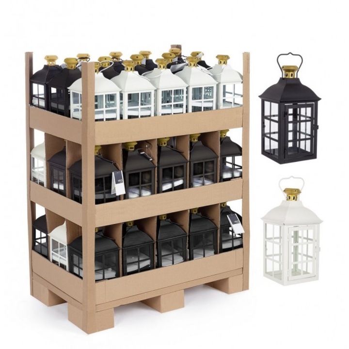 45 db Joyce lámpás készlet 17x17x34 cm