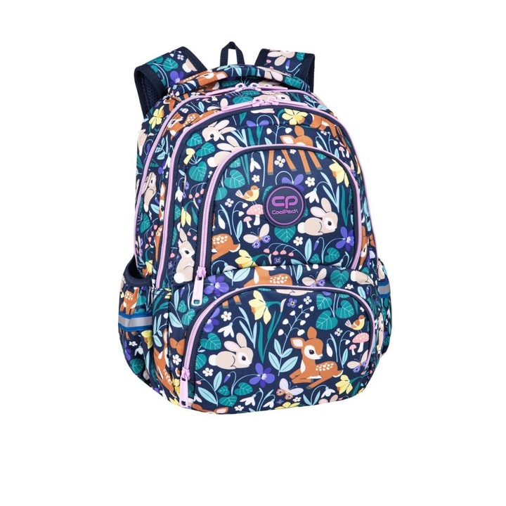 Ученическа раница CoolPack, Spiner Termic, Oh My Deer, 30x41x13, Многоцветен
