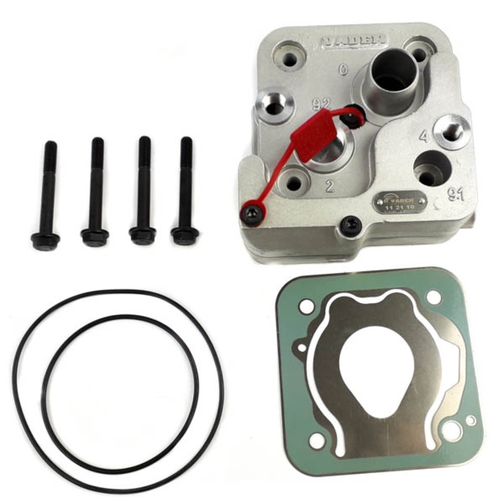 Set reparatie compresor, chiuloasa + capac + garnituri + suruburi | Mercedes | 85mm, 352cc