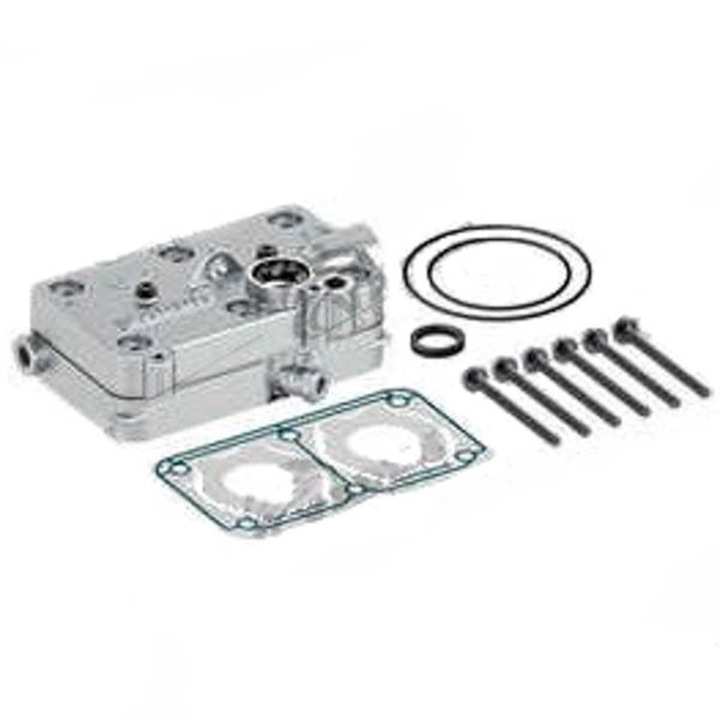 Set reparatie compresor, chiuloasa + capac + garnituri + suruburi | Volvo FH FM NH 12 | 85mm, 704cc
