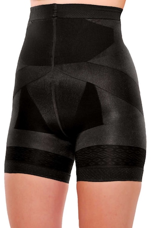 Body modelator cu efect de push-up, Gajatex, Negru L