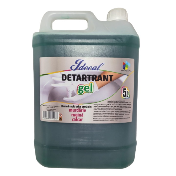 Detartrant gel, Anticalcar, Ideeal, 5l