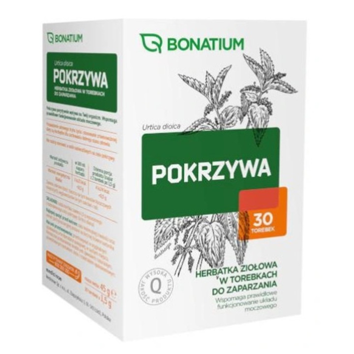 Ceai de urzici, Bonatium, 30 piramide, 90g