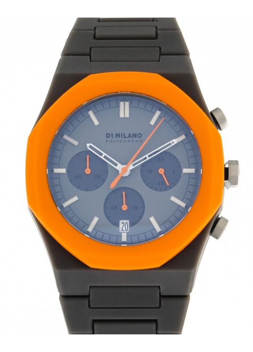 Унисекс часовник PHBJ01, D1Milano, стомана\ поликарбонат, многоцветен