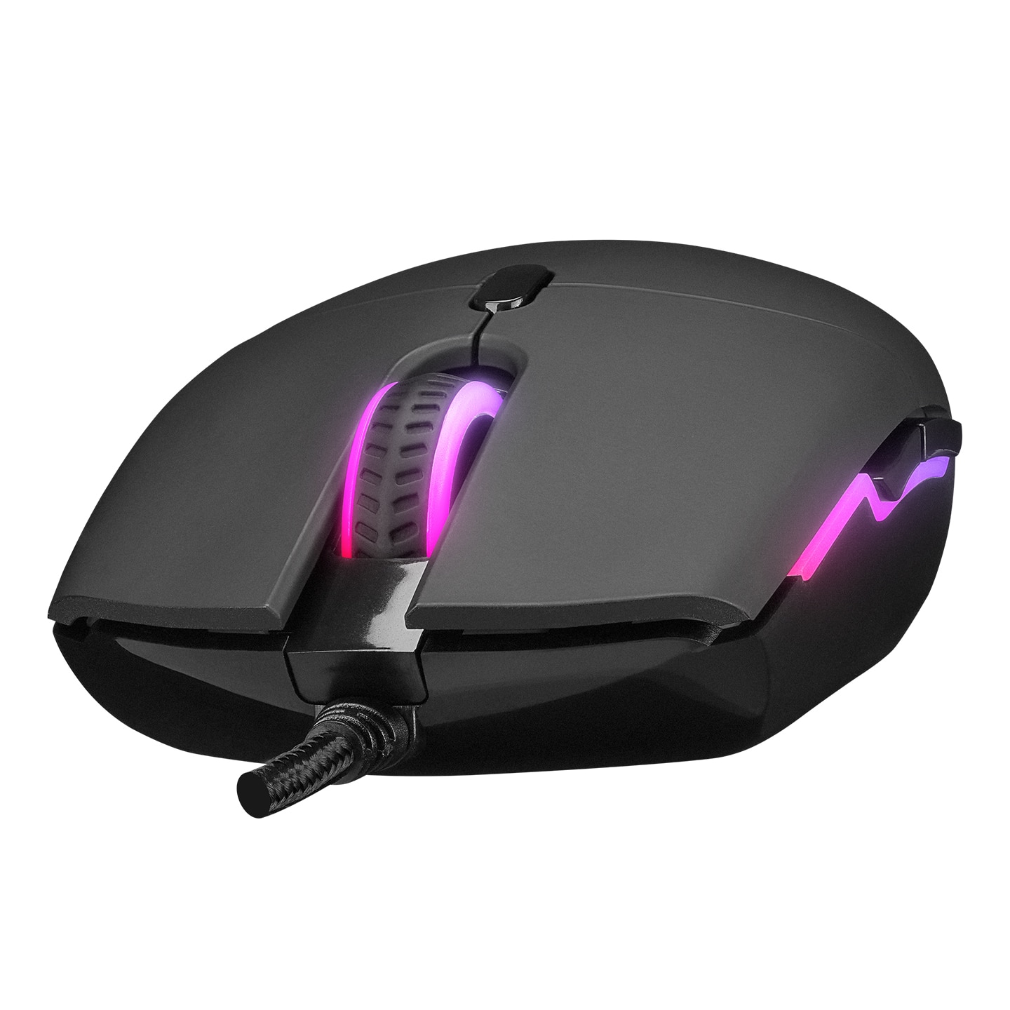 Iron Mouse R63 Mouse gaming Rampage SMX-R63 GLORY, Iluminare RGB, 6400 DPI, 6 Butoane ...