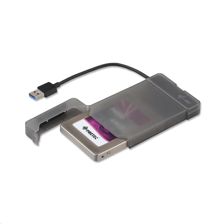 I-tec MySafe 2.5" SATA HDD külső ház USB 3.0 (MYSAFEU313) (MYSAFEU313)