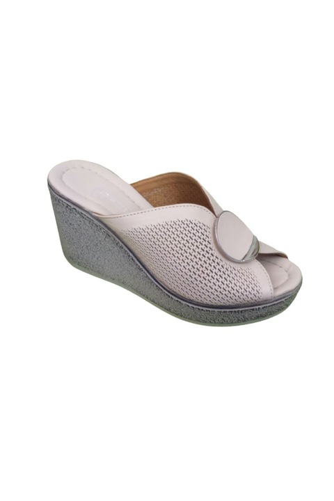 Saboti dama, Piele naturala, Anna Viotti 650, Roz