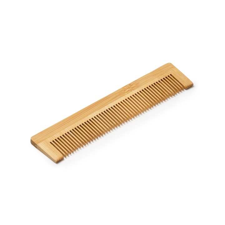 Pieptene din lemn, Createur, maro, 14x3cm