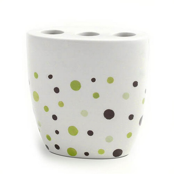 Suport pentru periute, AWD Interior, Ceramica, Alb