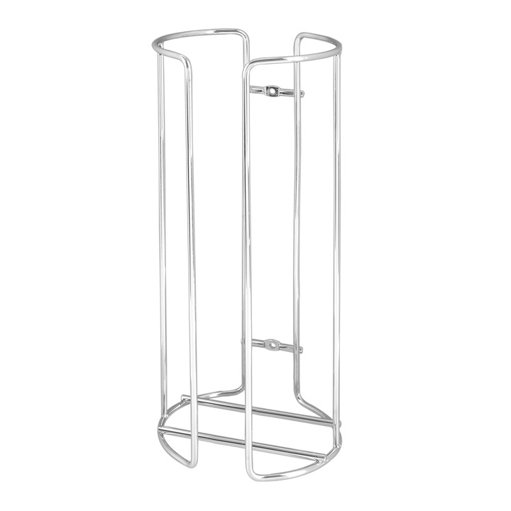 Suport hartie igienica, AWD Interior, Metal, Argintiu