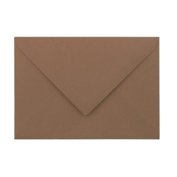 Плик цвят C6 Gumat Daco, размер 162x114 mm, цвят Taupe Brown, 25 бр./комплект