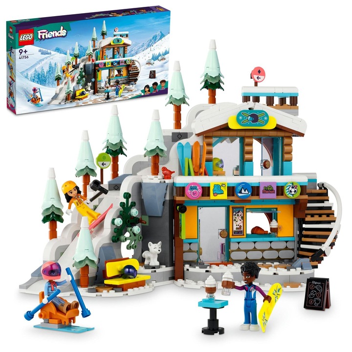LEGO® Friends - Ски зона и кафене 41756, 980 части