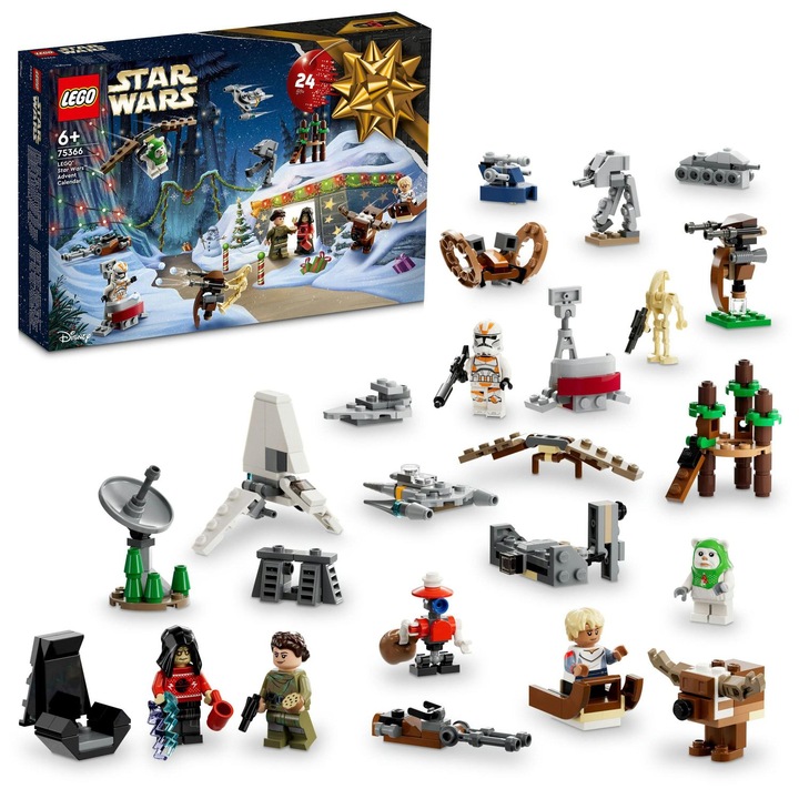 LEGO® Star Wars™ - Calendar de advent 75366, 320 piese