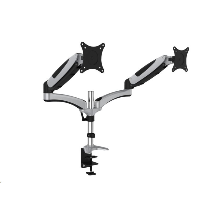 Digitus dupla karos monitor állvány max. 17-27" 2x8kg fekete (DA-90353) (DA-90353)
