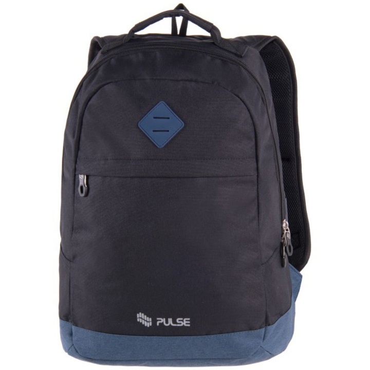 Ghiozdan Pulse Bicolor Black Blue