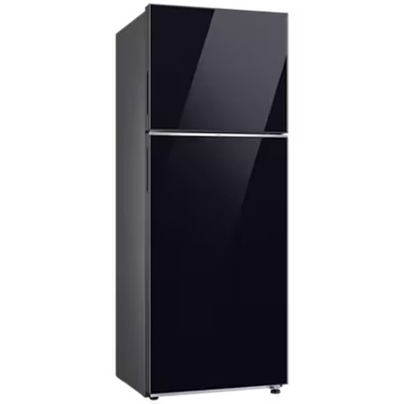 Frigider cu doua usi Samsung RT47CB662622EO, 465 l, Clasa E, No Frost, All Around Cooling, WiFi, Smart Control, Sticla Neagra