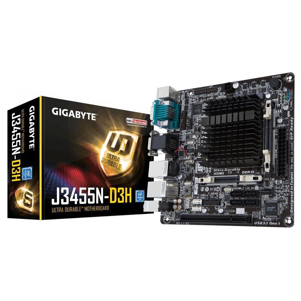 Обзор gigabyte ga j3455n d3h