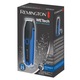 Aparat de tuns, Remington, 5 piepteni de ghidare, Albastru/Negru