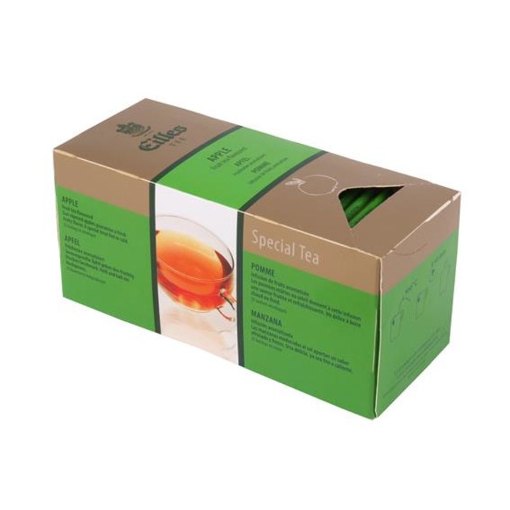 EILLES Gyümölcstea 25x2,5g Apple Fruits