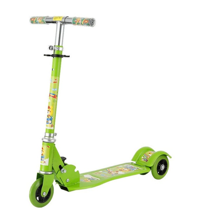 Trotineta Pliabila, Pentru Copii, Mixbo, Verde