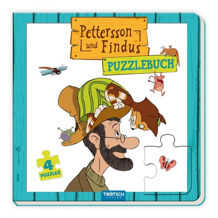 Pettersson und Findus. Puzzlebuch, Troetsch