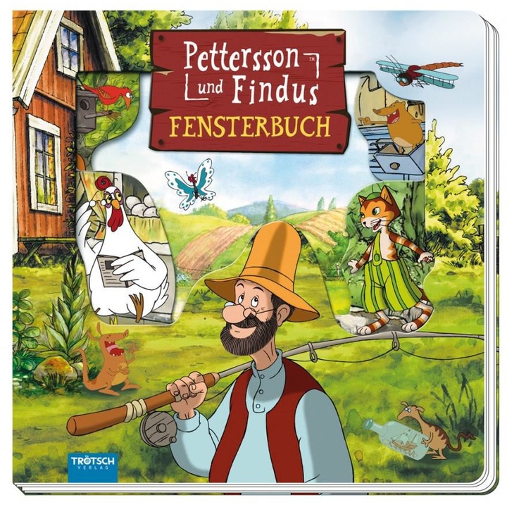 Pettersson und Findus. Fensterbuch, Troetsch