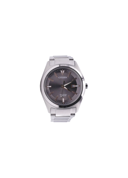 Ръчен часовник, Citzen, Титан, 42 mm, Черен/Сребрист
