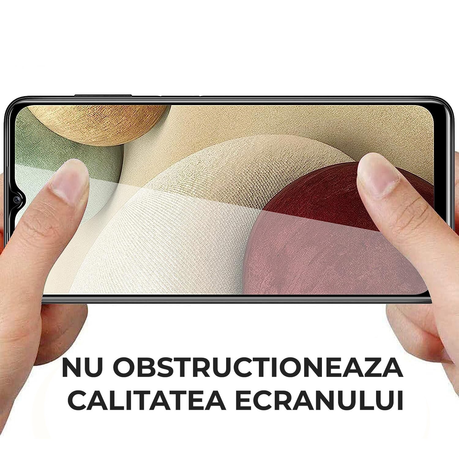 Folie Sticla Privacy Daden MaxProtection pentru Samsung A14, Full Cover, Protectie Profesionala, Ultra Rezistenta, Calitate Premium